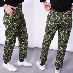NWOT Wildfang The Meadow Floral Slim Crop Pant 10